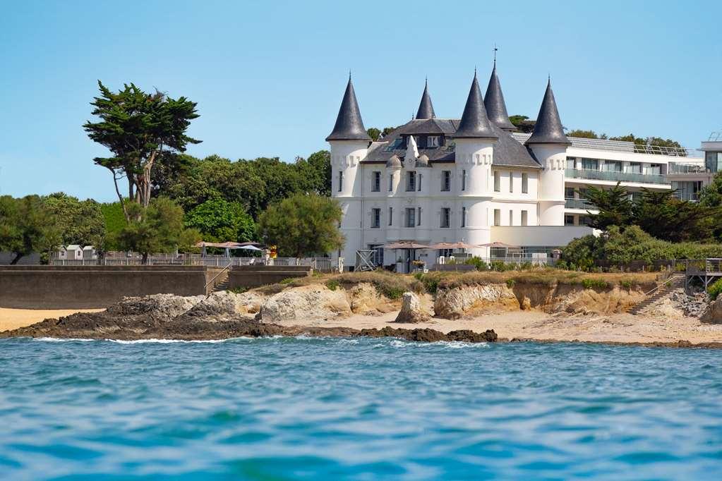 Hotel Chateau Des Tourelles, Thalasso Et Piscine D'Eau De Mer Chauffee Pornichet Esterno foto